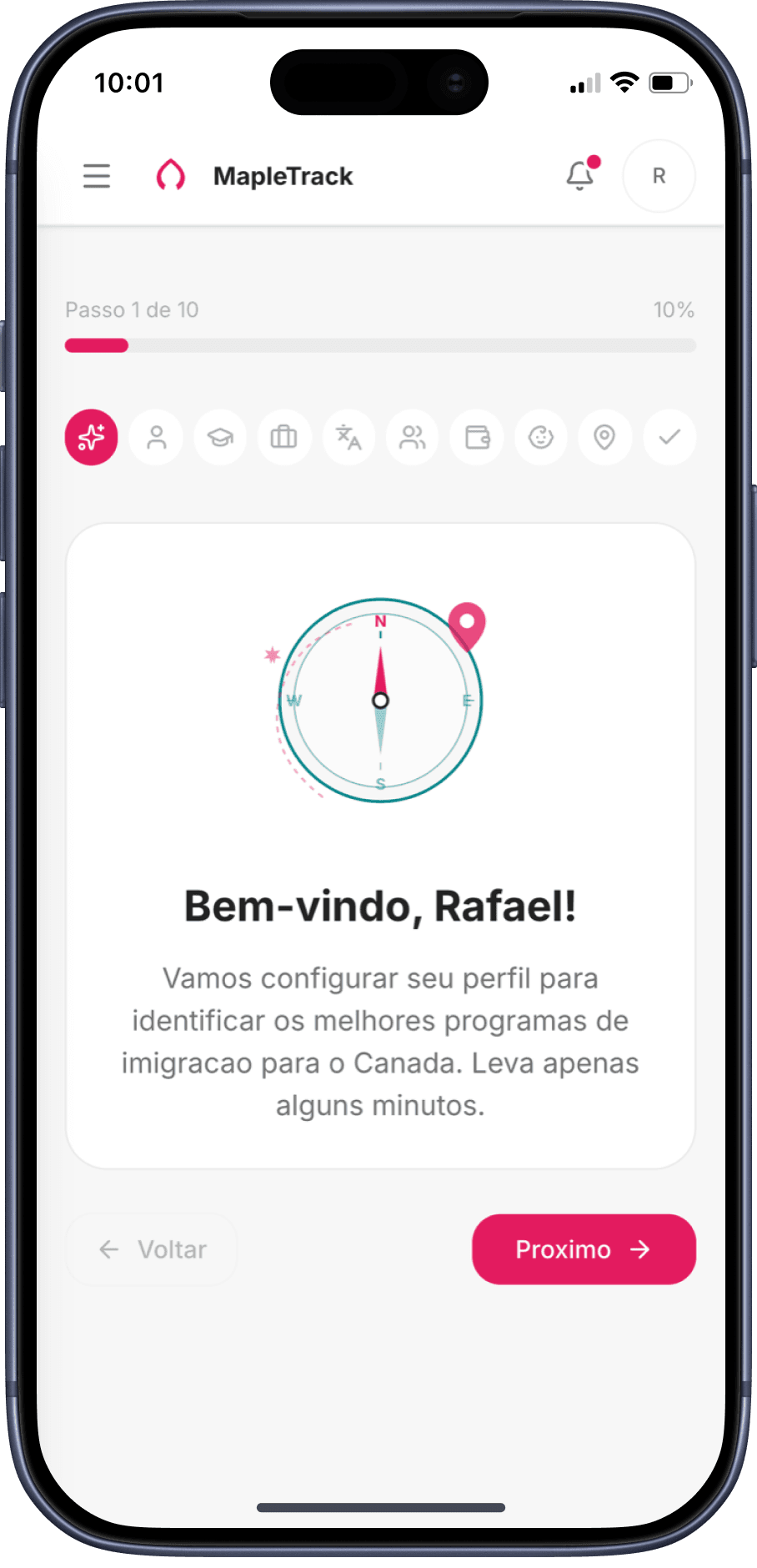 Onboarding — welcome