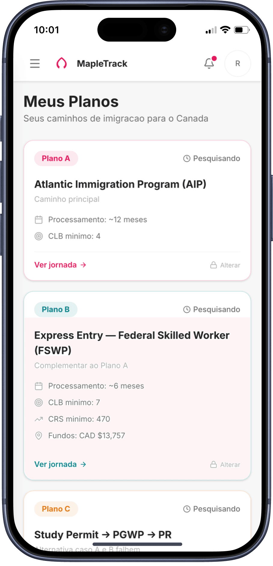 Plans — mobile